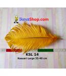 Bulu Kasuari Large Kuning Gold (KSL 14)